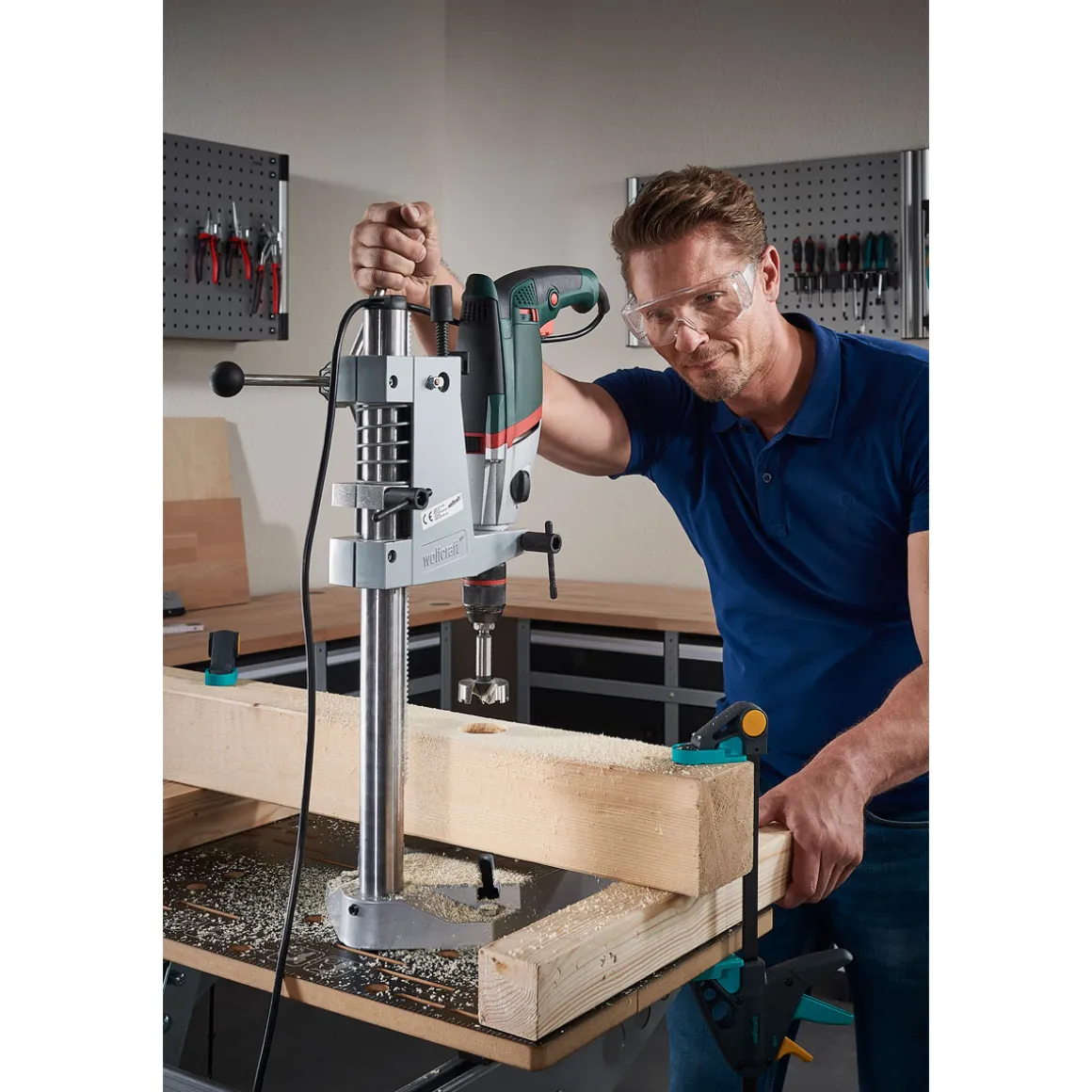 Wolfcraft Bohrständer
