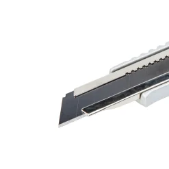 Wolfcraft Metall-Abbrechklingen-Messer 18 mm schwarze Klinge Profi-Sharp