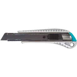 Wolfcraft Metall-Abbrechklingen-Messer 18 mm schwarze Klinge Profi-Sharp
