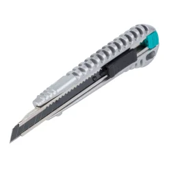 Wolfcraft Metall-Abbrechklingen-Messer 9 mm schwarze Klinge Profi-Sharp