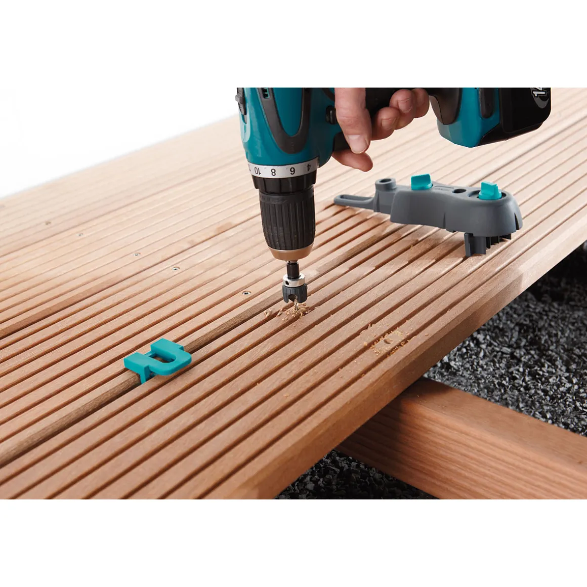 Wolfcraft Terrassenbau-Set 11- teilig
