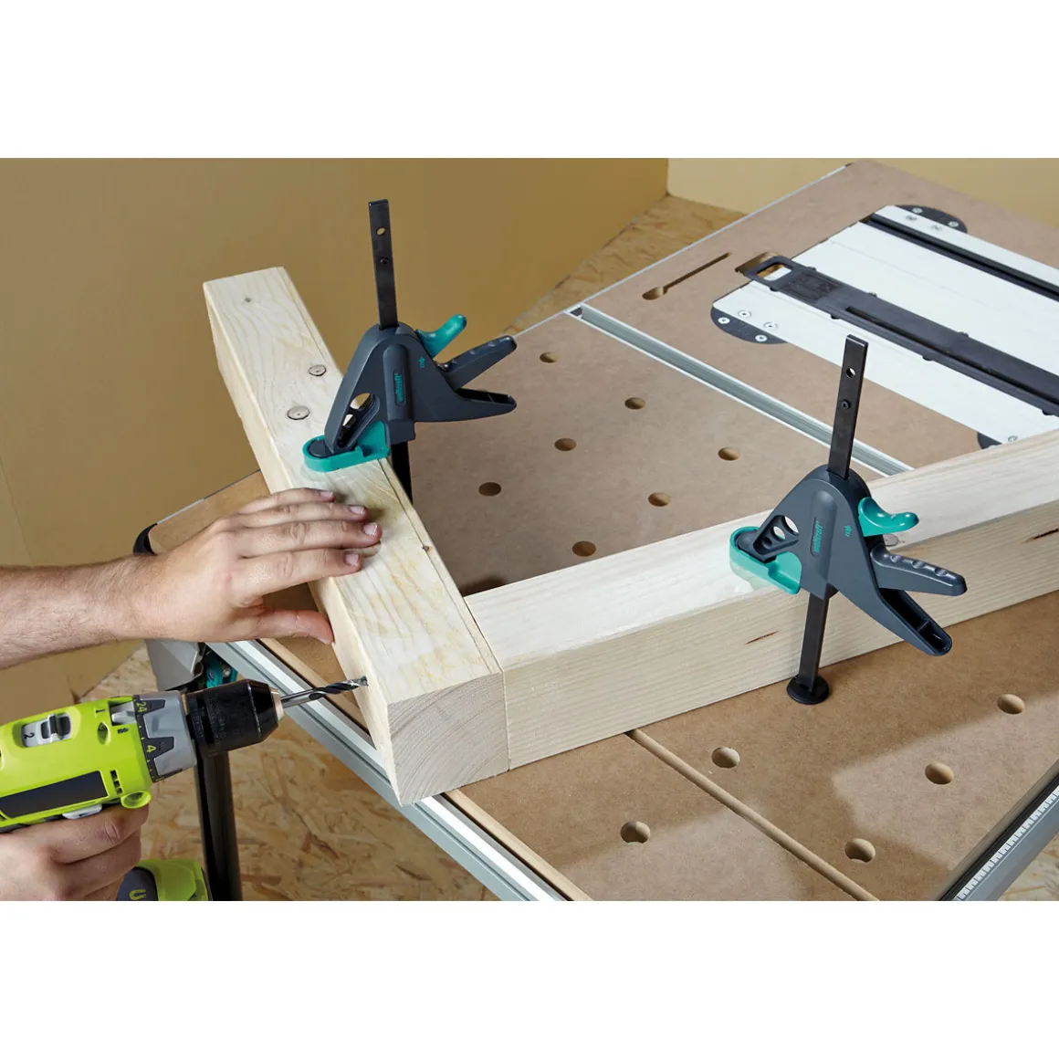 Wolfcraft Werktischspanner PRO 65-150-W