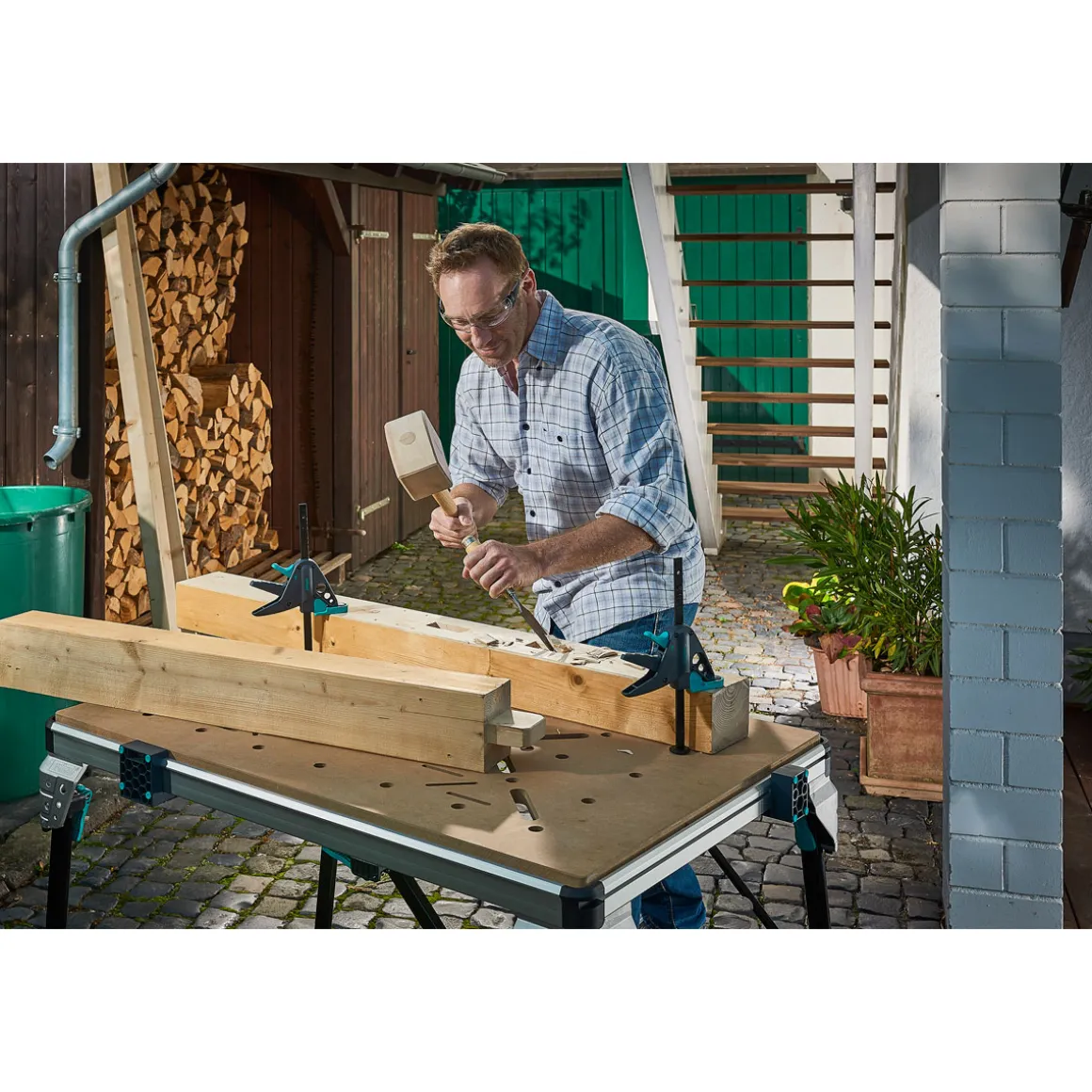 Wolfcraft Werktischspanner PRO 65-150-W