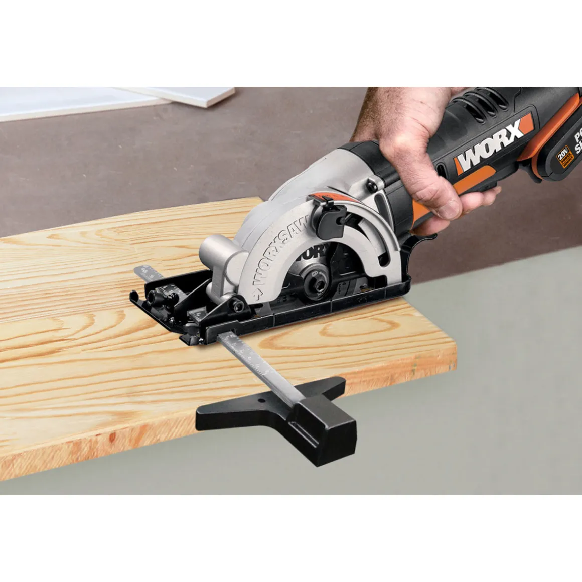 Worx Akku Mini-Handkreissäge Set WX527
