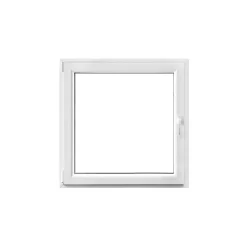 Wärmeschutzfenster Q 71 Premium Serie 3-fach Verglasung weiß 100 x 75 cm
