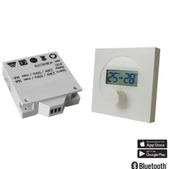 Ximax Heizkörper Zubehör Funk-Thermostat Adapter-Set für Infrarotheizungen Weiß