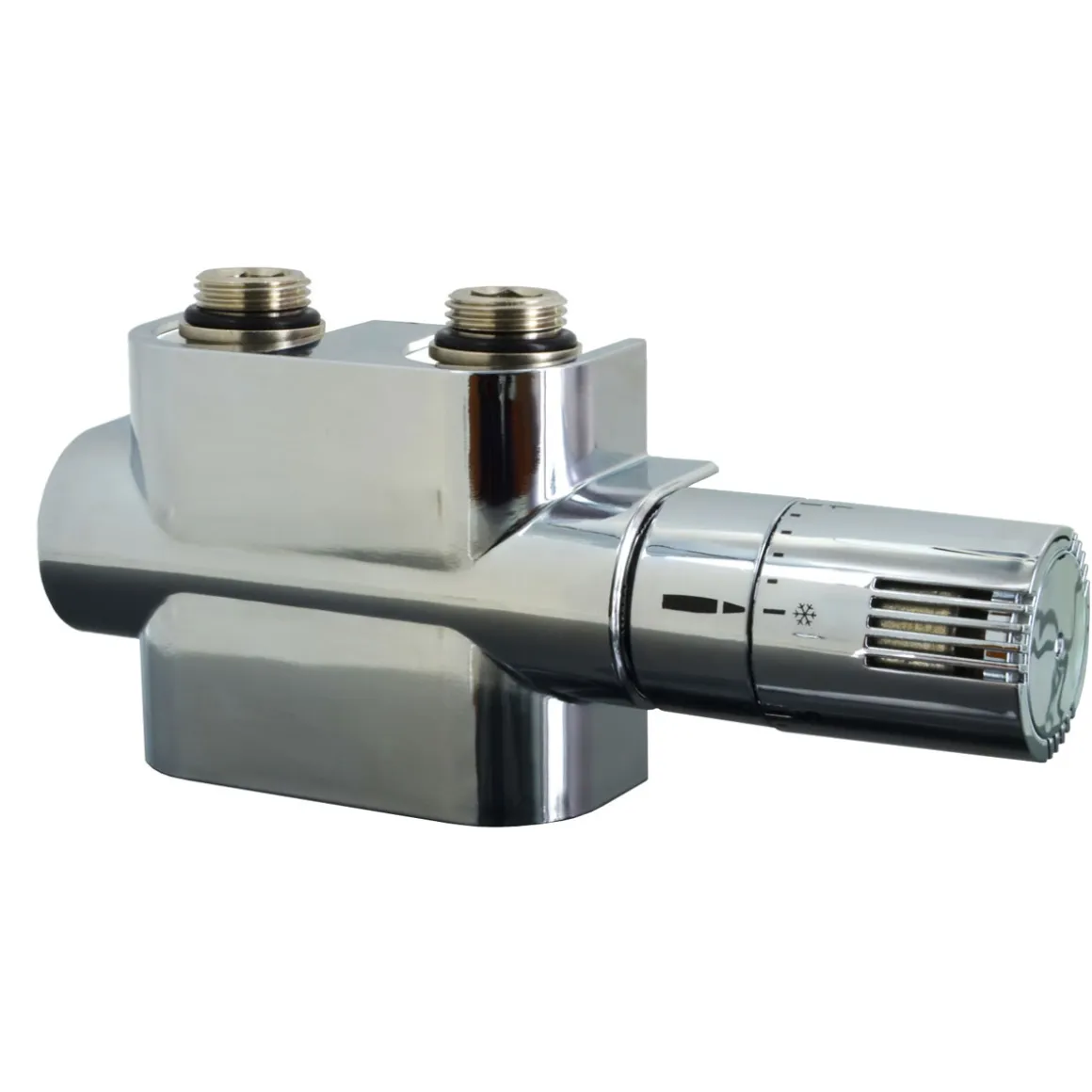 Ximax Heizkörper Zubehör Mittenanschlussgarnitur Multiblock-Set Universal Chrom