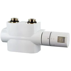 Ximax Heizkörper Zubehör Mittenanschlussgarnitur Multiblock-Set Universal Weiß
