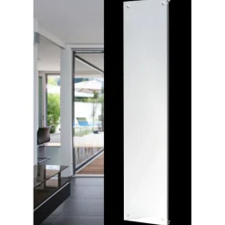Ximax Raumheizkörper P1/G 1800 x 445 mm 616 Watt Mittenanschluss Glas Spiegel