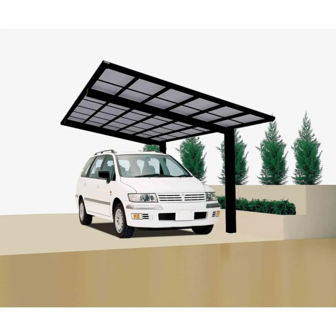 Ximax Carport Alu Linea 110 SchwarzSL