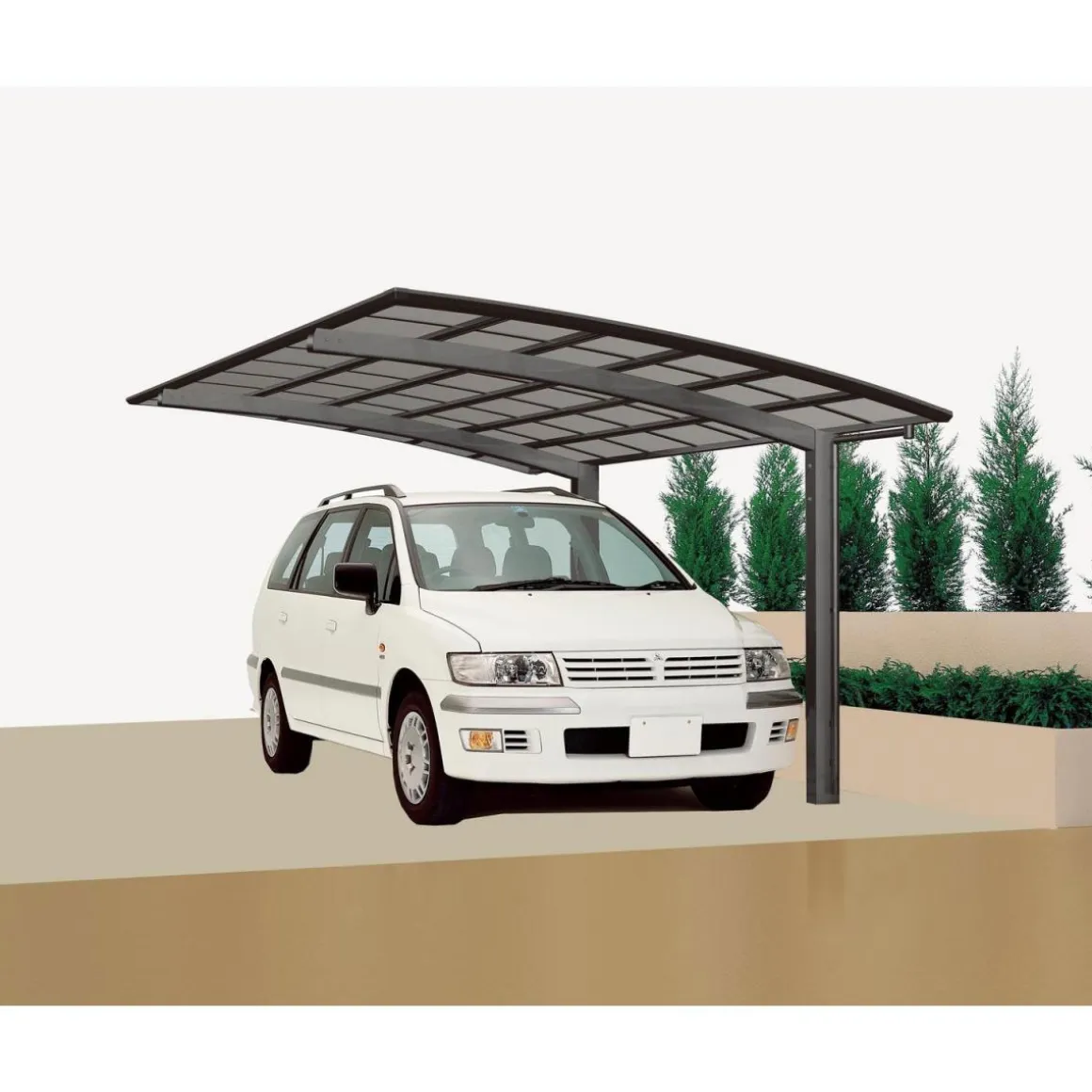 Ximax Carport Alu Portoforte 110 SchwarzSL