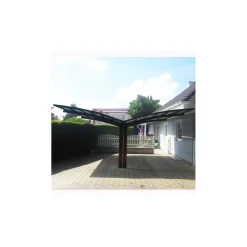 Ximax Carport Alu Portoforte 110 Y-Ausführung Mattbraun