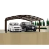 Ximax Carport Alu Portoforte 80 M-Ausführung Mattbraun